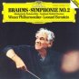 brahms symphonie no.2 & Academic Festival Overture - vienna philharmonic & bernstein CD 1983 DG mint