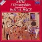 satie 3 gymnopedies & other piano works - pascal roge piano CD 1984 decca mint