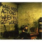 plan B - who needs actions when you got words CD 2007 679 recordings 14 tracks mint plan B - who needs actions when you got words CD 2007 679 recordings 14 tracks mint