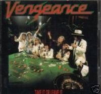 vengeance - take it or leave it CD 1998 pseudonym 19 tracks like new CDP 1059 DD
