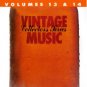vintage music collectors series volumes 13 & 14 CD 1987 MCA used mint