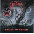 obituary - cause of death CD 1990 roadrunner used mint