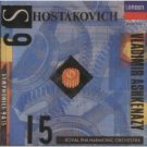 shostakovich symphonies 9 & 15 - royal philharmonic & ashkenazy CD 1992 decca BMG Direct used mint