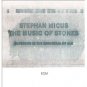 stephan micus - the music of stones CD 1989 ECM made in germany used mint