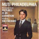 mussorgsky pictures from an exhibition stravinsky firebird - muti CD EMI japan mint