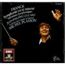 franck - symphonie en re mineur - collard / plasson CD 1986 EMI france used mint