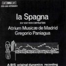 la spagna - atrium musicae de madrid - gregorio paniagua CD 1980 1986 grammofon germany mint
