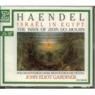 handel - israel in egypt & the ways of zion do mourn CD 2-discs 1980 erato japan mint