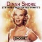 dinah shore encore! 16 most requested songs CD 1995 sony new factory sealed