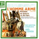 l'homme arme (1450 - 1650) boston camerata joel cohen CD 1986 erato france like new