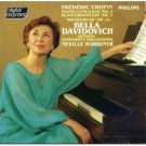 chopin piano concerto no.2 bella davidovich LSO marriner CD philips phonogram mint