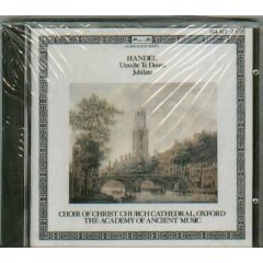 handel utrecht te deum jubilate - choir of christ church cathedral oxford CD 1985 polygram mint