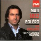 muti & philadelphia orch. 1812 bolero les preludes CD 1984 EMI england used mint