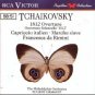 Tchaikovsky 1812 Overture, Capriccio Italien, Marche Slave, Francesca di Rimini CD 1988 RCA mint