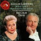 alicia de larrocha - mozart piano concertos nos. 23 & 24 - davis CD 1992 RCA mint