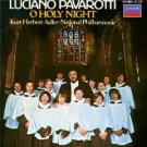 luciano pavarotti - o holy night - adler & national phil CD 1984 polygram BMG Dir. like new