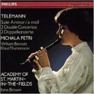 Telemann Suite in A minor 2 Double Concertos - michala petri CD 1982 1990 philips germany used mint