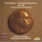 reiner - bartok concerto for orchestra & music for strings percussion and celesta CD 1986 RCA mint