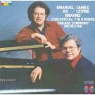 brahms concerto no.1 in D minor - emanuel ax / levine / CSO CD 1984 RCA made in japan