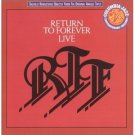 return to forever - live CD 2-disc set 1992 sony legacy used mint