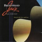 brentwood jazz quartet - living in the here and now CD brentwood music used mint