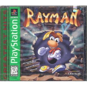rayman - playstation 1997 sony ubi soft kids to adults 6+ used mint