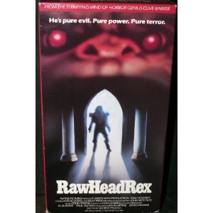 raw head rex - David Dukes Kelly Piper VHS 1987 vestron 89 minutes used VG