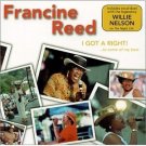 francine reed - i got a right to some of my best CD 2001 CMO used mint