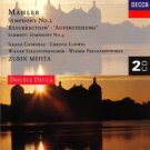mahler sym no.2 & Schmidt  sym no.4 - VPO & mehta CD 2-discs 1994 decca mint