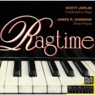 ragtime - scott joplin & james p. johnson CD 1994 music masters used mint