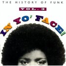 history of funk vol. 3 in your face CD 1993 rhino used mint history of funk vol. 3 in your face CD 1993 rhino used mint