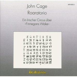 john cage - roaratorio CD 1994 wergo germany used mint
