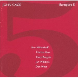 john cage - europera 5 CD 1994 mode records used mint