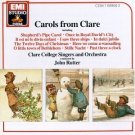 carols from clare - calre college singers & orchestra with john rutter CD 1988 EMI used mint