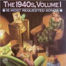 1940s volume 1 - 16 most requested songs CD 1989 CBS used mint