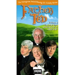father ted VHS 2002 BBC warner used mint