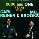 2000 and one years with carl reiner & mel brooks CD 1994 rhino used mint