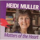 heidi muller - matters of the heart CD cascadia music 13 tracks used mint
