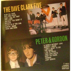 dave clark five vs peter & gordon CD 1988 TF jasrac made in japan used mint