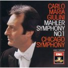 mahler symphony no.1 - carlo maria giulini and chicago symphony CD 1986 EMI 1987 angel mint