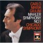 mahler symphony no.1 - carlo maria giulini and chicago symphony CD 1986 EMI 1987 angel mint