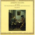 haydn six trios for transverse flute violin and violoncello vol II - kuijken CD accent