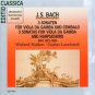 bach - 3 sonaten fur viola da gamba und cenbalo BWV 1027 - 1029 CD 1989 harmonia mundi RCA mint