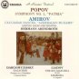Popov Symphony No. 2 Patria & Amirov Caucasian Dances Azerbaijan Mugams CD 1988 urania classics mint