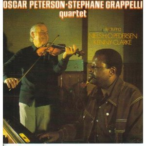 oscar peterson stephane grappelli quartet CD 1973 1990 accord france 11 tracks used mint