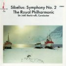 sibelius symphony no.2 - royal philharmonic with sir john barbirolli CD 1987 chesky ardee used mint