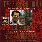 itzhak perlman live in russia - tchaikovsky violin concerto with zubin mehta CD 1990 EMI used mint