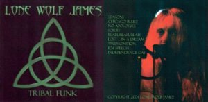 lone wolf james - tribal funk CD 9 tracks new factory sealed