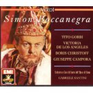 verdi - simon boccanegra - gobbi de los angeles christoff campora santini CD 2-discs 1990 EMI mint