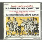 Brass Music of the Schutz Era - Ludwig Brass Ensemble Guttler CD 1985 delta capriccio japan mint